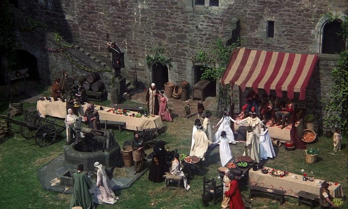 Monty Python and the holy grail (1974) - Sir Lancelot & swamp castle scene part 2