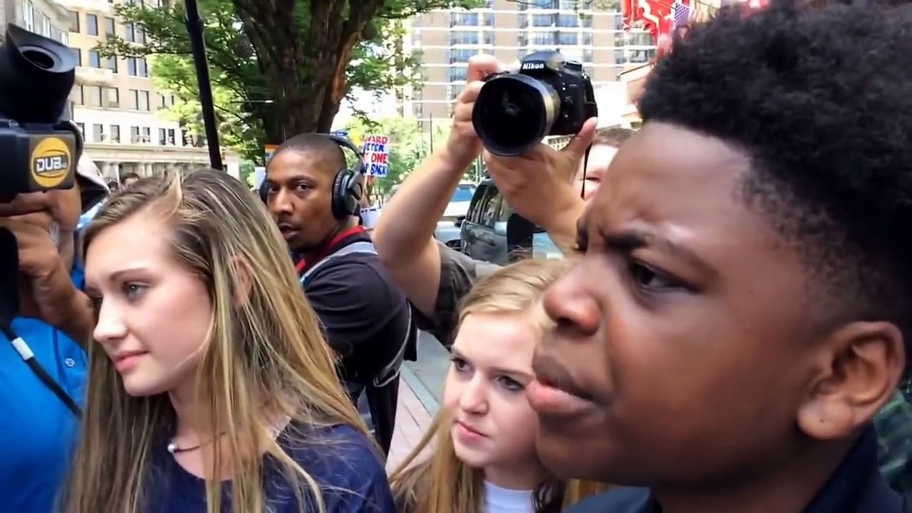 16-Year-Old Black Trump Supporter Schools Black Lives Matter Moron in Epic Debate