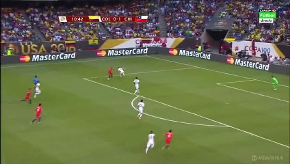 Jose Fuenzalida Goal HD - Colombia 0-2 Chile | Copa America Centenario | 22.06.2016 HD