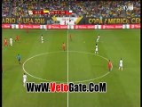 حارس تشيلى ينقذ مرمى من هدف امام كولومبيا