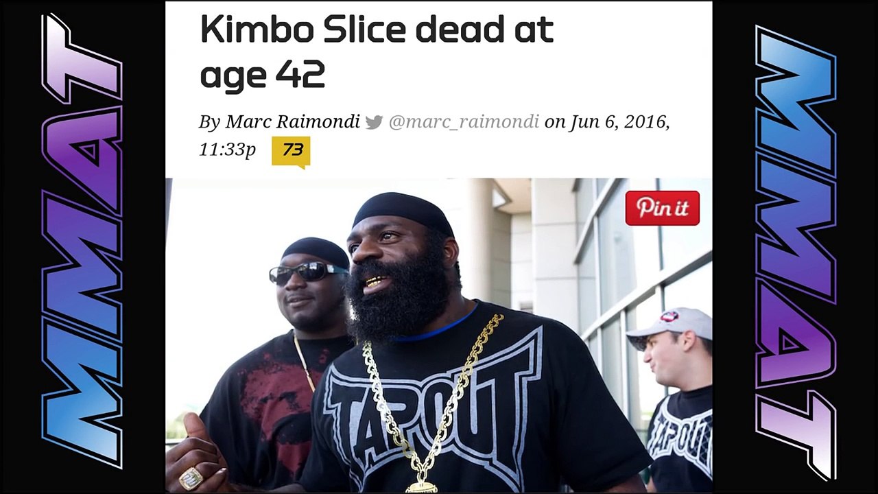 KIMBO SLICE has PASSED AWAY at age 42 1974-2016