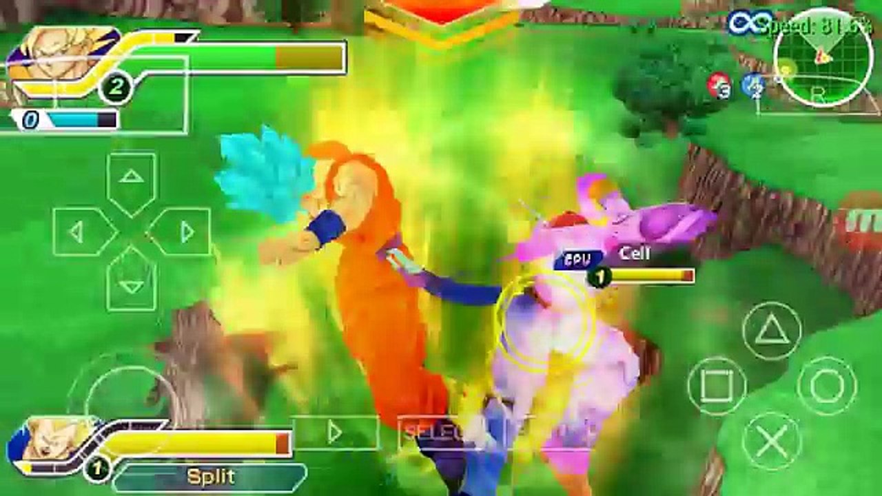 Ssgss goku and Ssgss vegeta Vs Whis and lord beerus dbz tenkaichi tag team