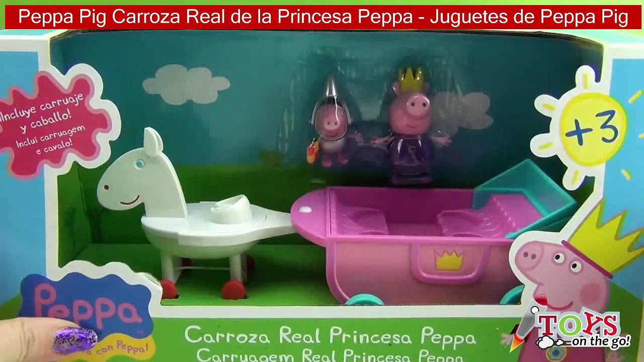 Peppa Pig Carroza Real de la Princesa Peppa - Juguetes de Peppa Pig