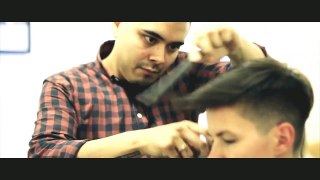 Best Men's Haircut 2016 | Skin Faded Undercut With Hard Part