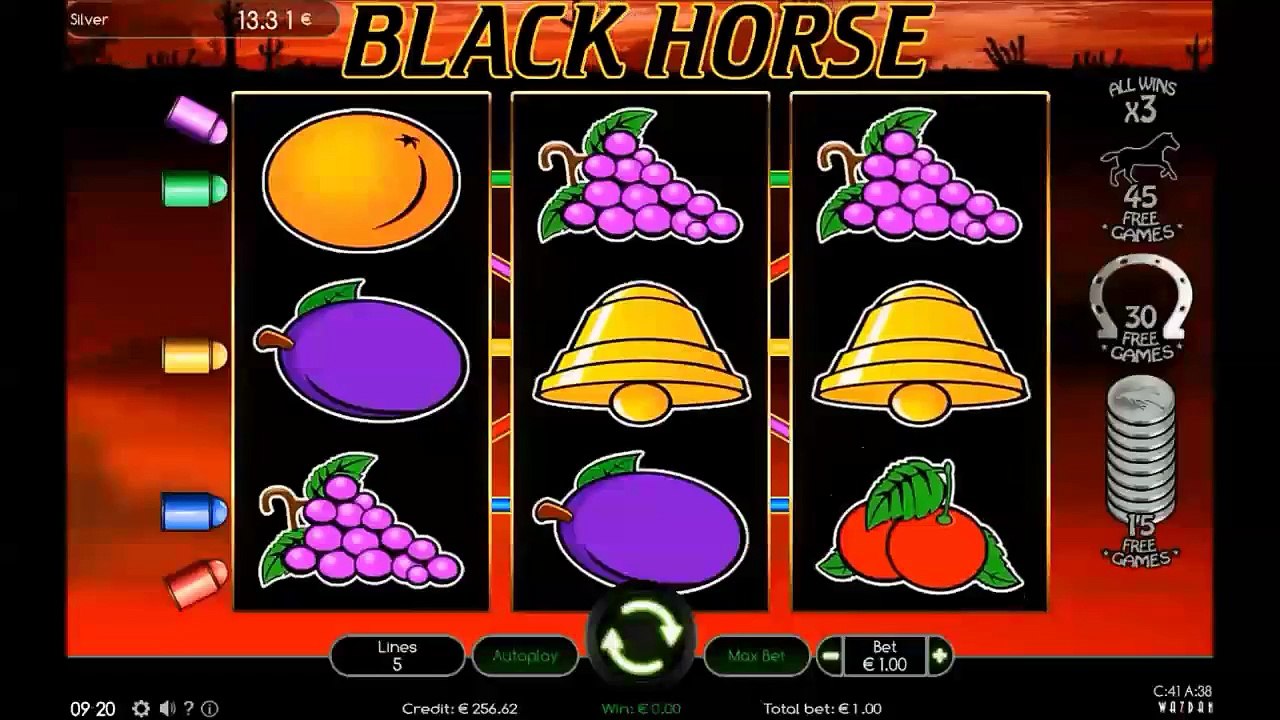 Black Horse online slot - VegasPlay.eu