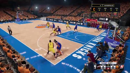 NBA2k16 Playoffs Round 3 Cavs vs Knicks Freq Takeover (180)