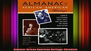 READ book  Almanac African American Heritage Chronicle Full EBook