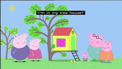 Peppa Pig (Series 1) - The Tree House (with subtitles) 4