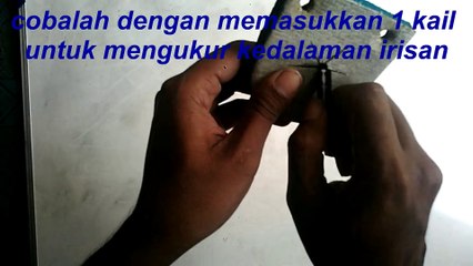 cara membuat pancing atau kail garong dengan mudah dan murah