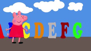 peppa pig learn abc, Peppa Pig  ABC Song for Kids , play doh