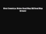 Download West Country & Wales Road Map (AA Road Map Britain) PDF Free