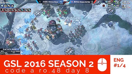 [GSL 2016 Season 2] Code A Ro.48 Day 8 in AfreecaTV (ENG) #1/4