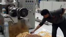 Breakfast  cereal corn flakes making machine --   Puffed  snack making machine