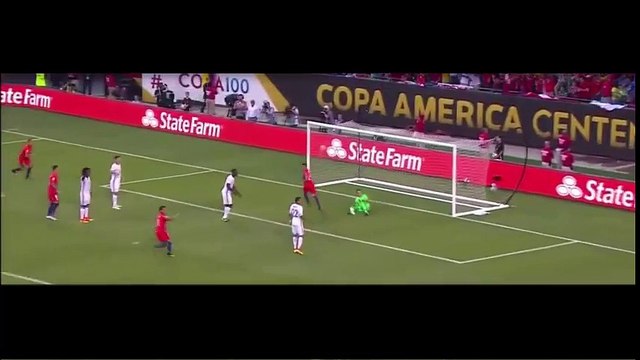 Gol De Charles Aranguiz - Colombia vs Chile 0-2 Copa America Centenario 2016