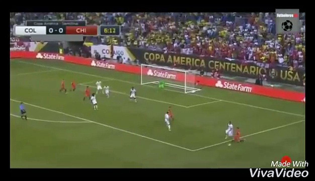 CHILE VS COLOMBIA!  2_0 GOLES RESUMEN _ All Goals & Highlights 2016 COPA AMERICA Centenario