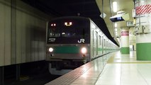 埼京線205系ハエ7編成43K新宿行き 埼京線大宮駅22番線発車