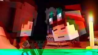 MINECRAFT [ Lights out horror map!! Funny momenmoments animation