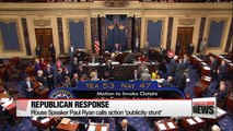Democrats stage sit-in to demand vote on gun control