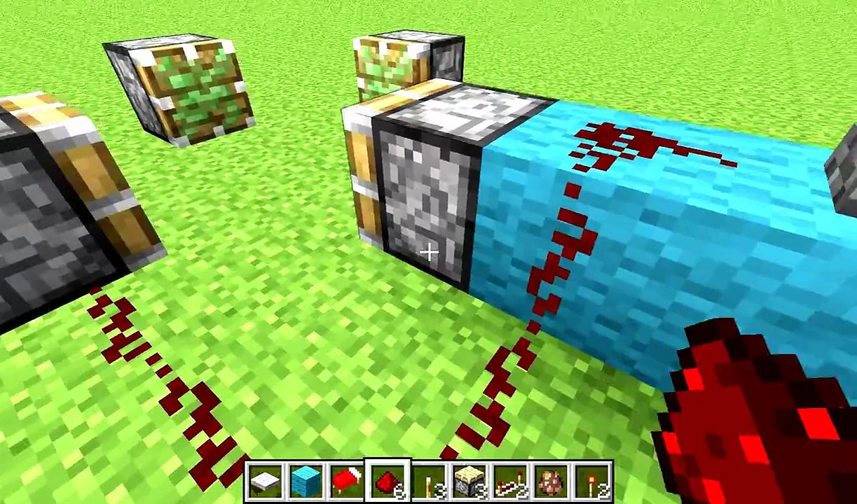 minecraft - saw traps