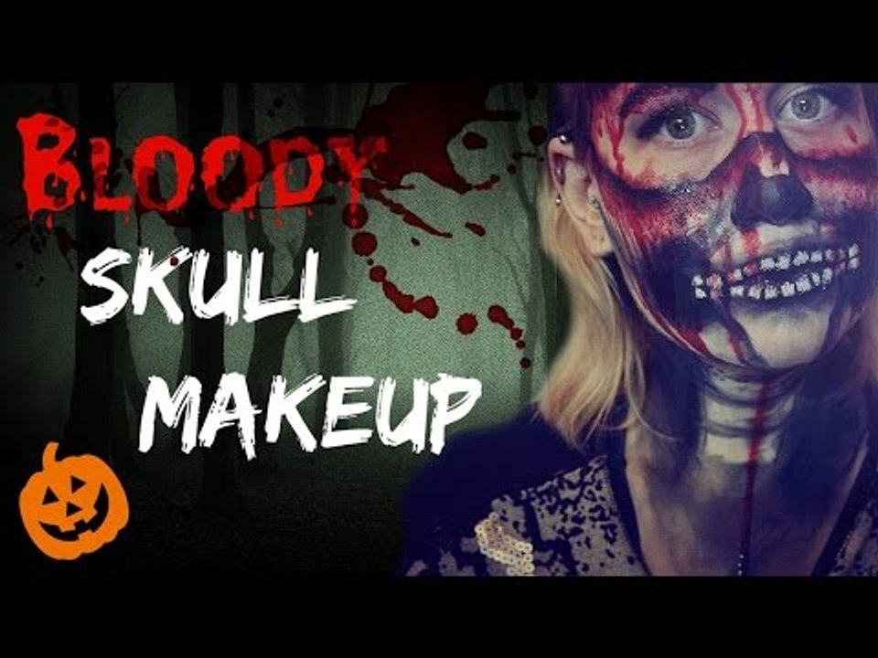All But Eyes Skull Makeup - Part 2 -