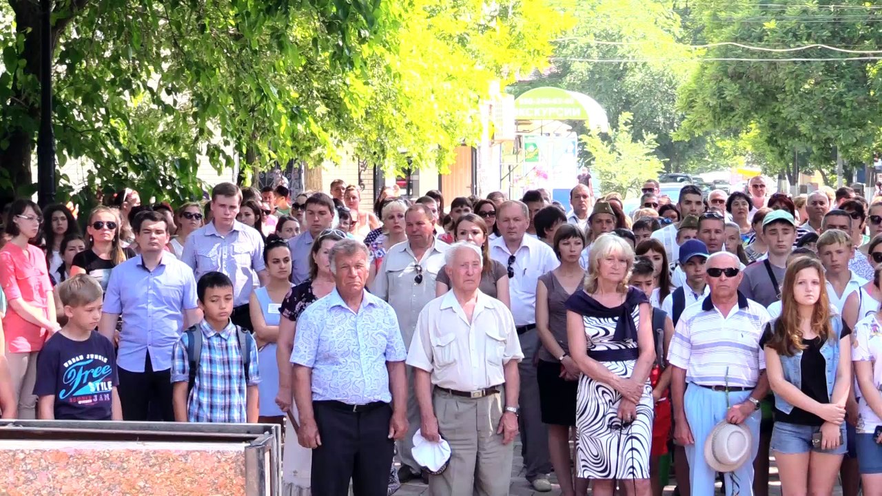Митинг, к 75-й годовщине начала ВОВ
