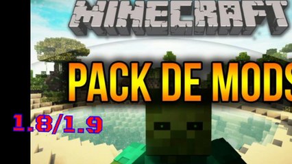 Pack de mods Minecraft 1.8/1.9 para supervivencia 2016