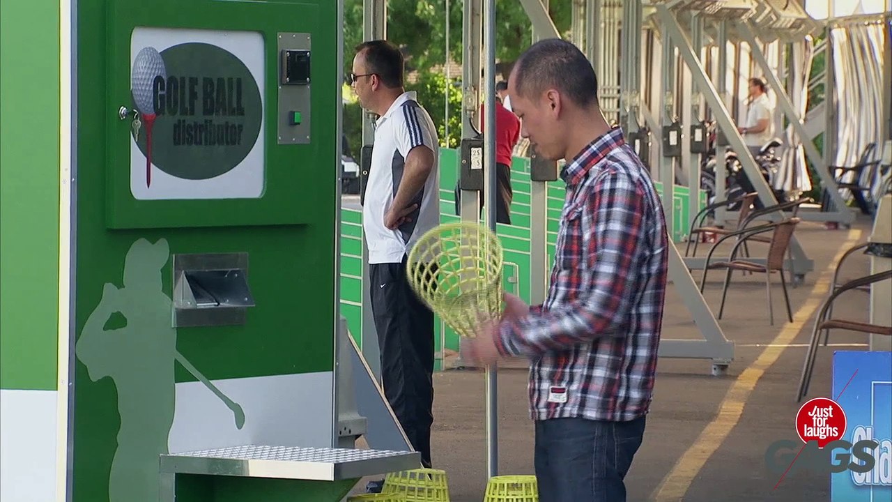 Annoying Golf Ball Machine Prank