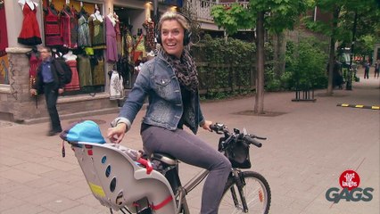 Baby Ejected From Bike Seat