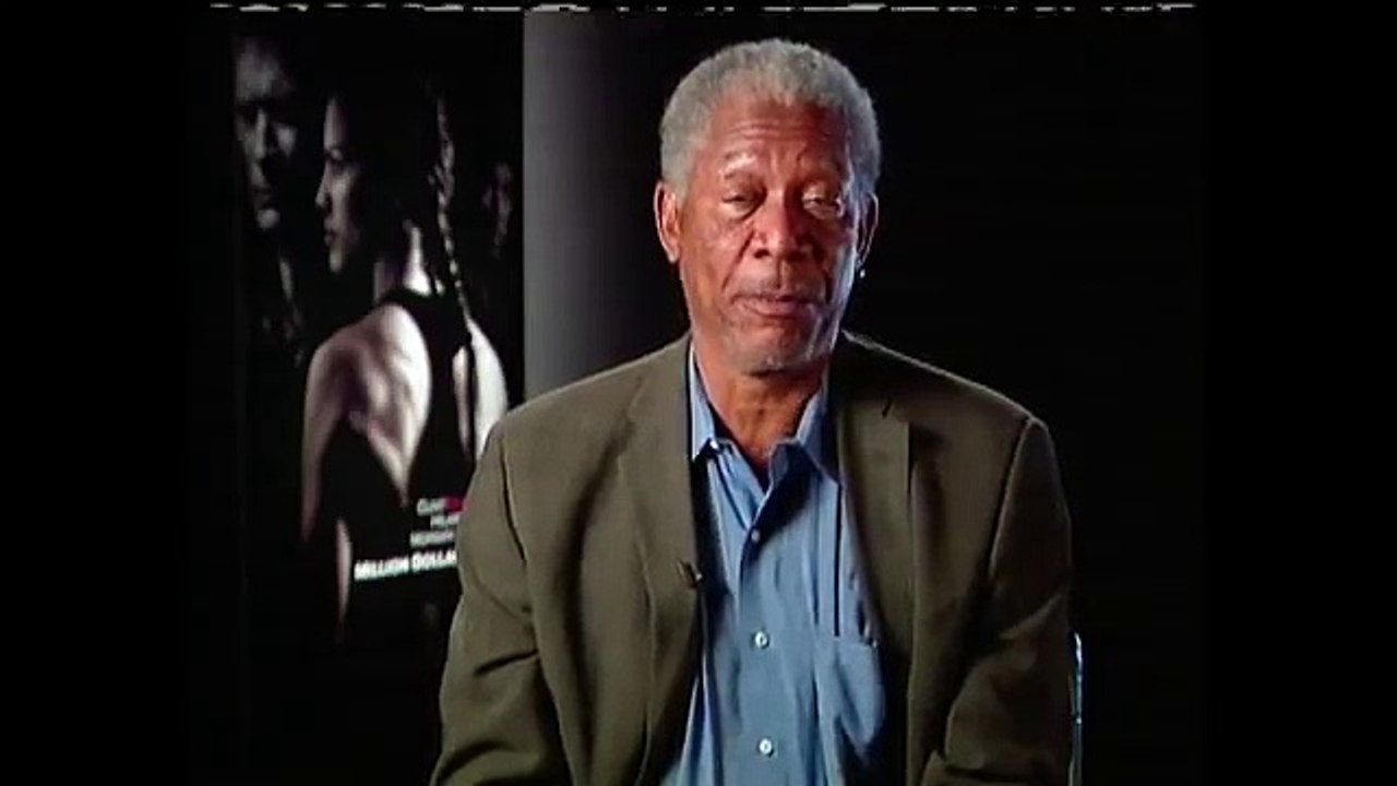 Celebrities Interviews - Chemistry With Morgan Freeman and Clint Eastwood on Million Dollar Baby Set