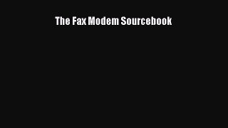 [PDF] The Fax Modem Sourcebook PDF Online