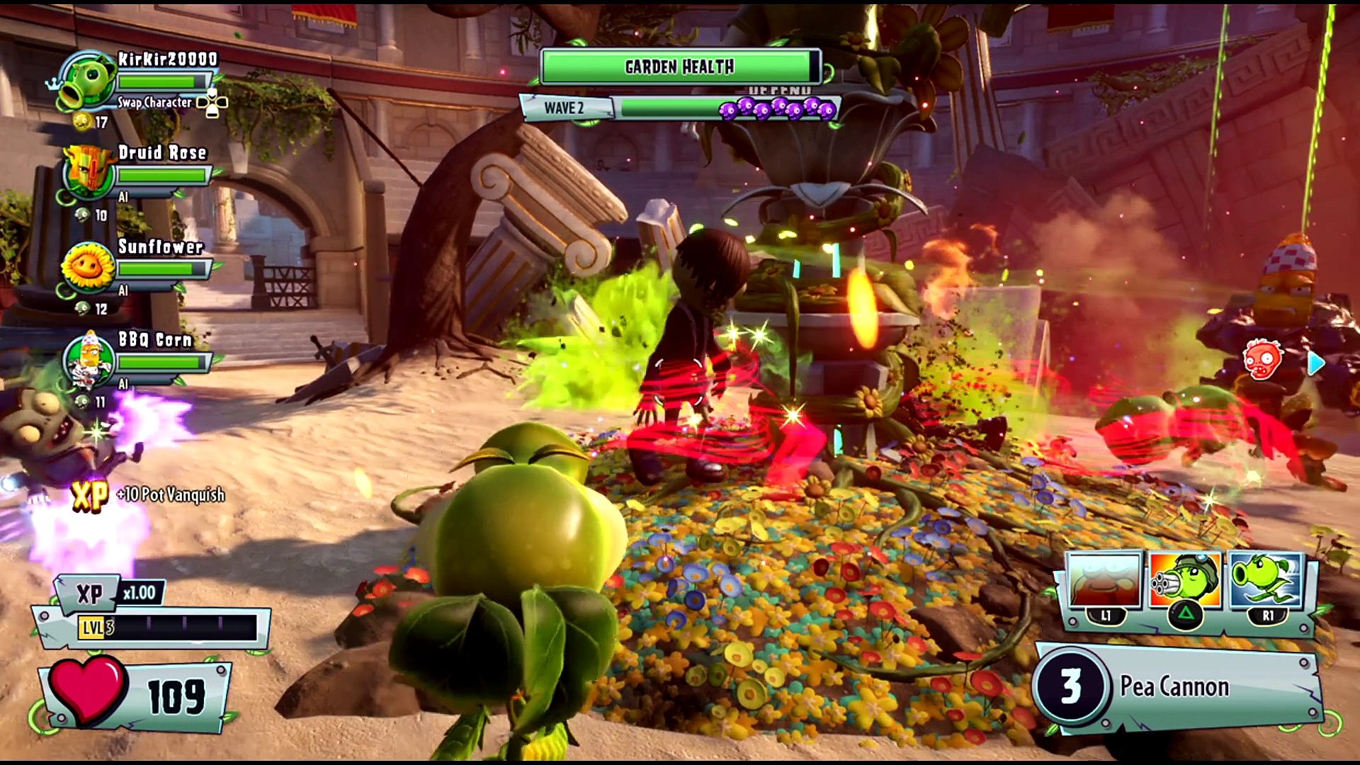 Plants Vs Zombies Garden Warfare Gameplay