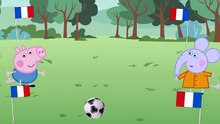 peppa pig fairy football euro france teeth crying! PEPPA PIG FOOTBALL EURO FRANCE 2016! FUNNY STORY