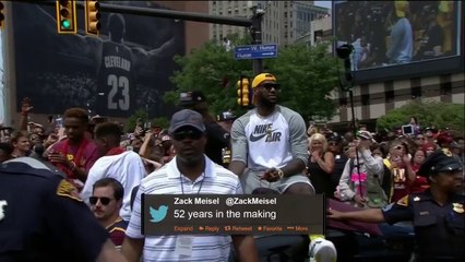 La parade des Cleveland Cavaliers, Champions NBA 2016