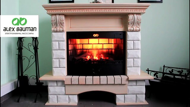 Электрокамин с эффектом живого огня Очаг 3D Fog 25, Tango, камень, кантри электрокамин на пару, 3