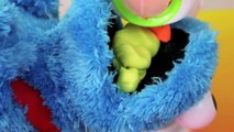 Cookie Monster Eats Play Doh Ice Cream Count N Crunch Cookie Monster Eats Ice Cream Cone Machine
