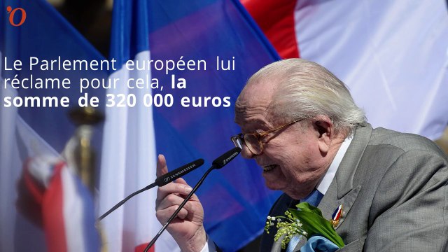 Jean-Marie Le Pen : le Parlement européen lui réclame 320 000 euros
