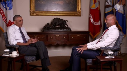 President Obama and Derek Jeter on Retirement