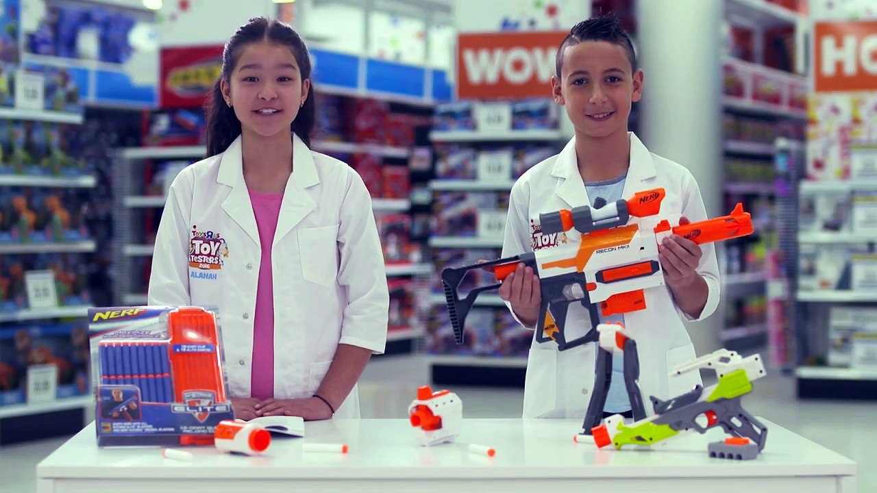 Nerf Modulus Recon MKII - Tested by the Toys"R"Us Chief Toy Testers