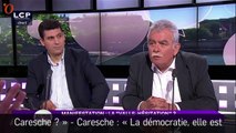 Face-à-face très tendu entre Caresche (PS) et Chassaigne (PCF), le socialiste quitte le plateau
