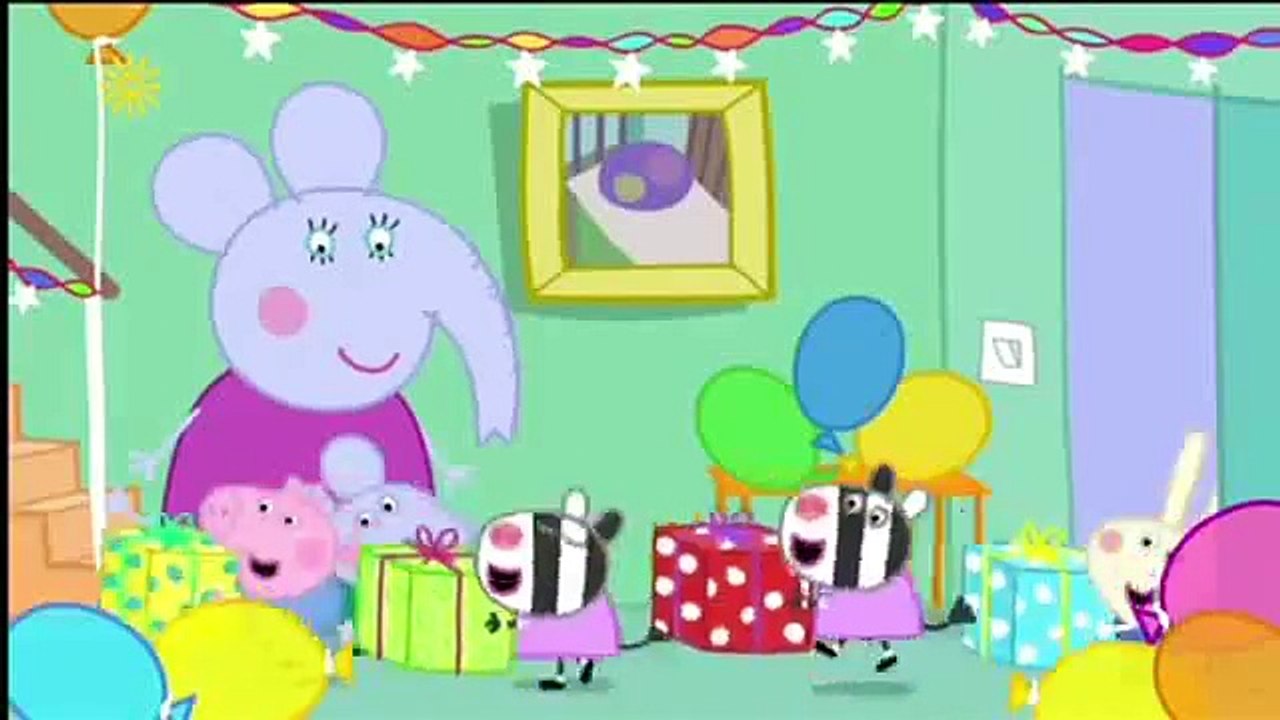 Peppa Pig (Series 3) - Edmond Elephant's Birthday (with subtitles) 5