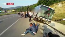 Samsun'da trafik kazası: 37 yaralı