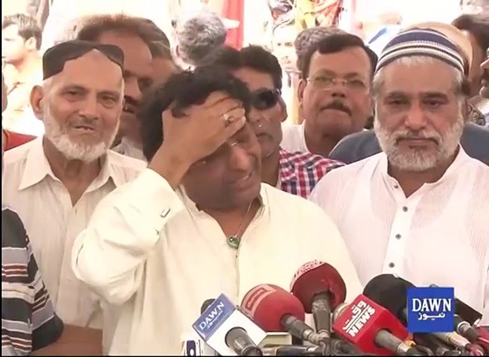 Sarwat Sabri Brother of Amjad Sabri talks with media