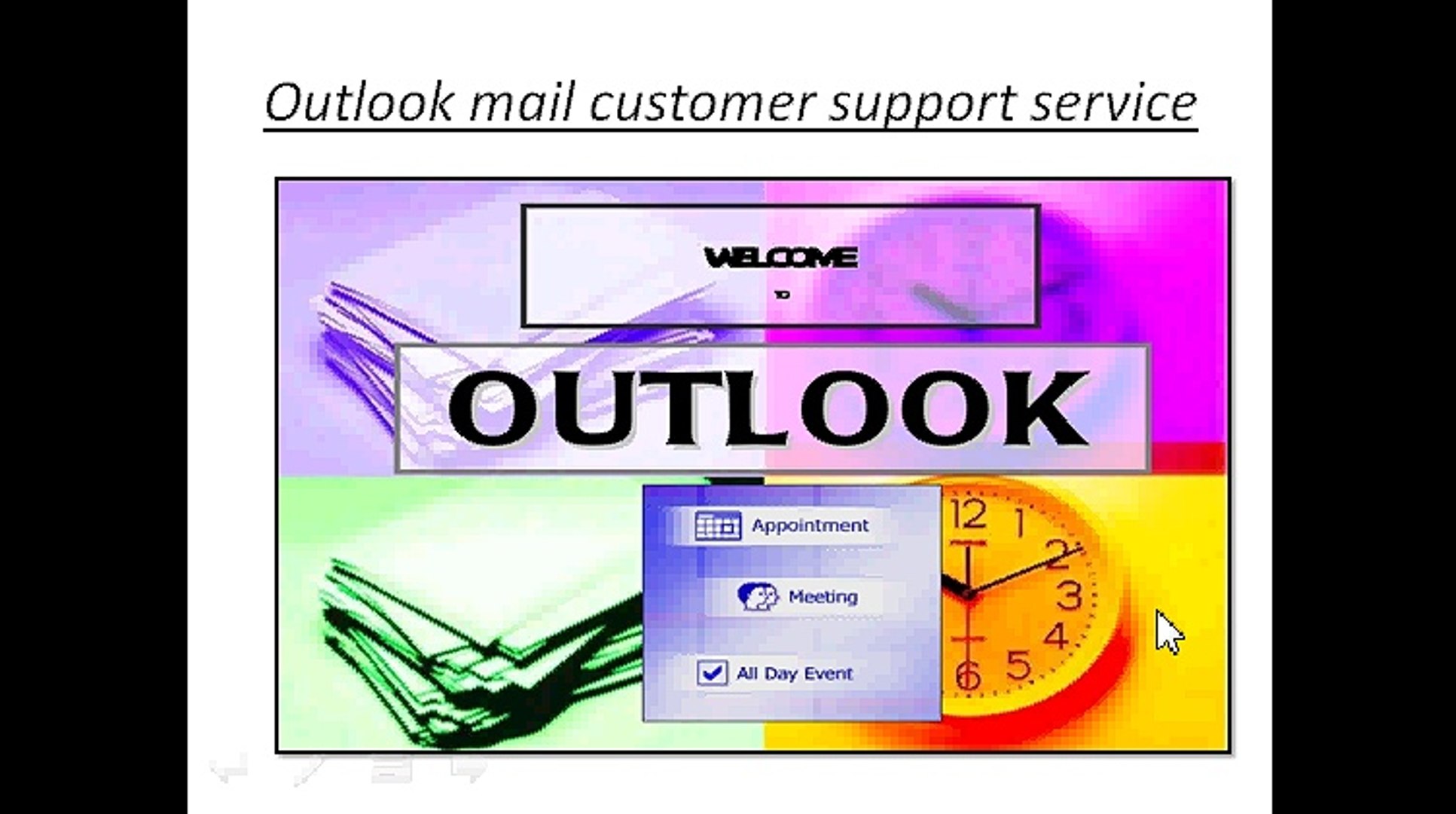 ⁣Outlook mail customer support service
