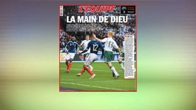 Euro 2016: France-Irlande en huitièmes de finale, une histoire de main et de supporters - Le 23/06/2016 à 10h14