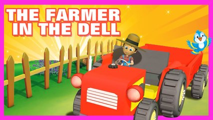 The Farmer in the Dell - Nursery Rhymes For Kids