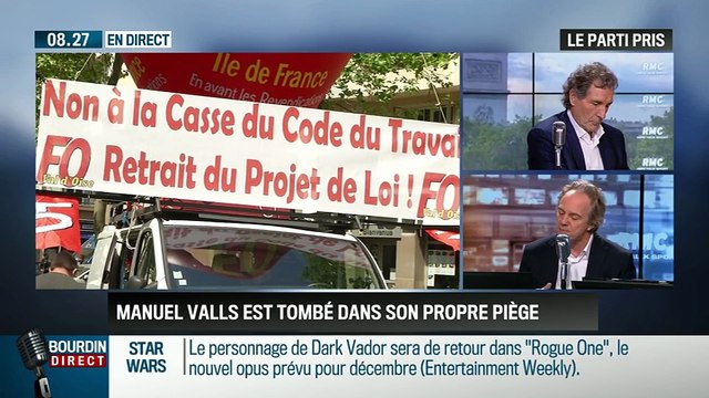 Le parti pris d'Hervé Gattegno: Manuel Valls a tendu un piège au syndicat mais c'est lui qui est tombé dedans - 23/06