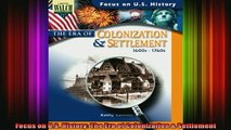 READ book  Focus on US History The Era of Colonization  Settlement Full EBook