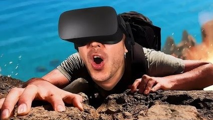 LE BLED'ART-L'HOMME LE PLUS COURAGEUX DU MONDE ! - The Climb ( Oculus Rift )