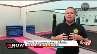 ABC Action News Feature On COBRA Self-Defense - Ways your kids can escape a possible car abduction