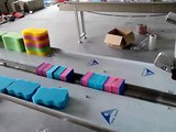 several scouring pad packing machine